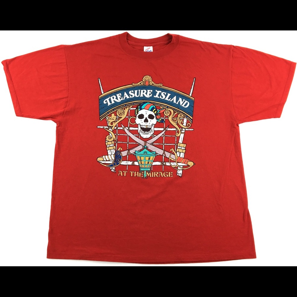 Vintage Treasure Island At The Mirage Men’s Shirt